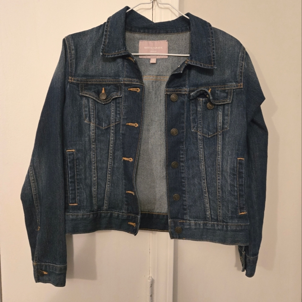 Banana Republic Blue Jean Jacket